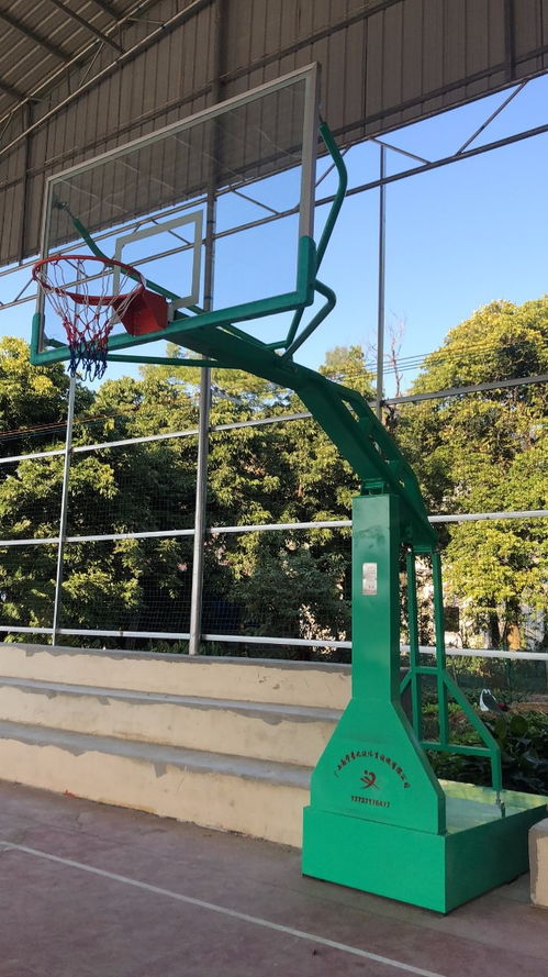 篮球架用 星之健体育公司的户外篮球架移动 地埋式 仿液压